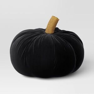 Threshold velvet pumpkin 
•	Black pumpkin throw pillow
